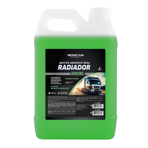 Aditivo Orgânico para Radiador Diesel 5L Concentrado